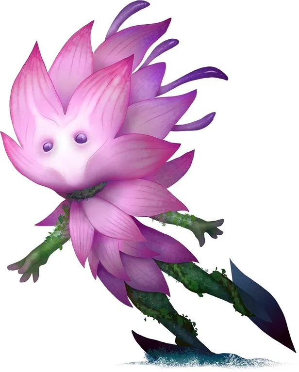 A lotus leshy