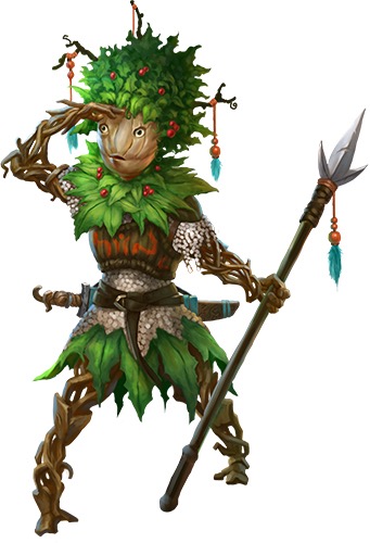 A vine leshy
