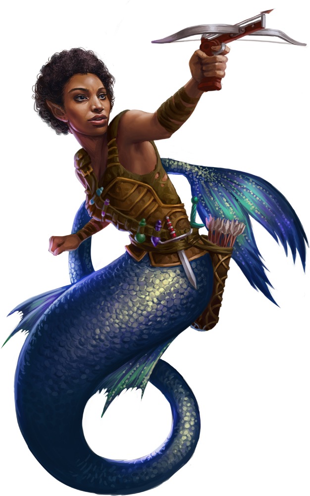 A merfolk rogue
