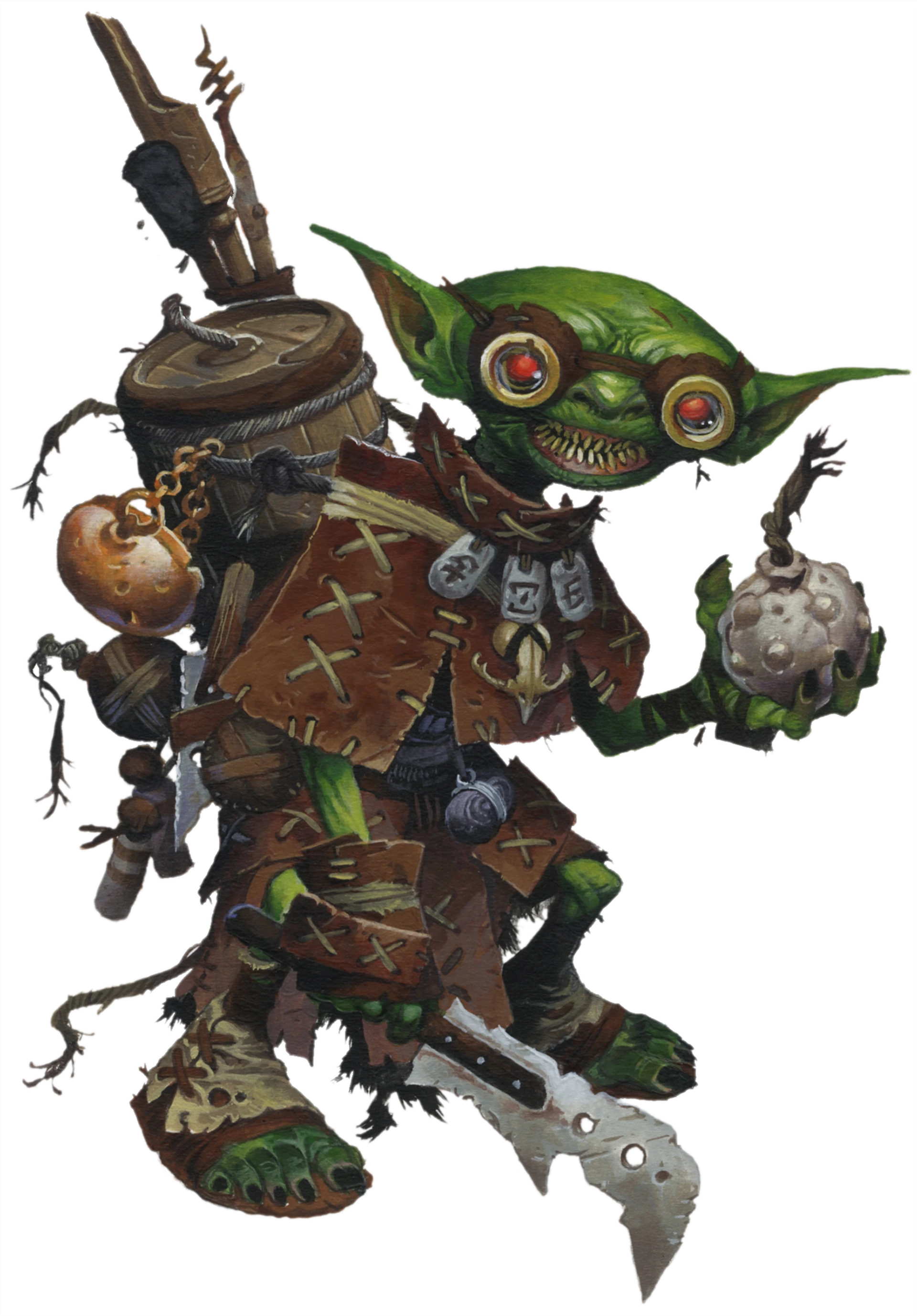 Fumbus, iconic goblin alchemist