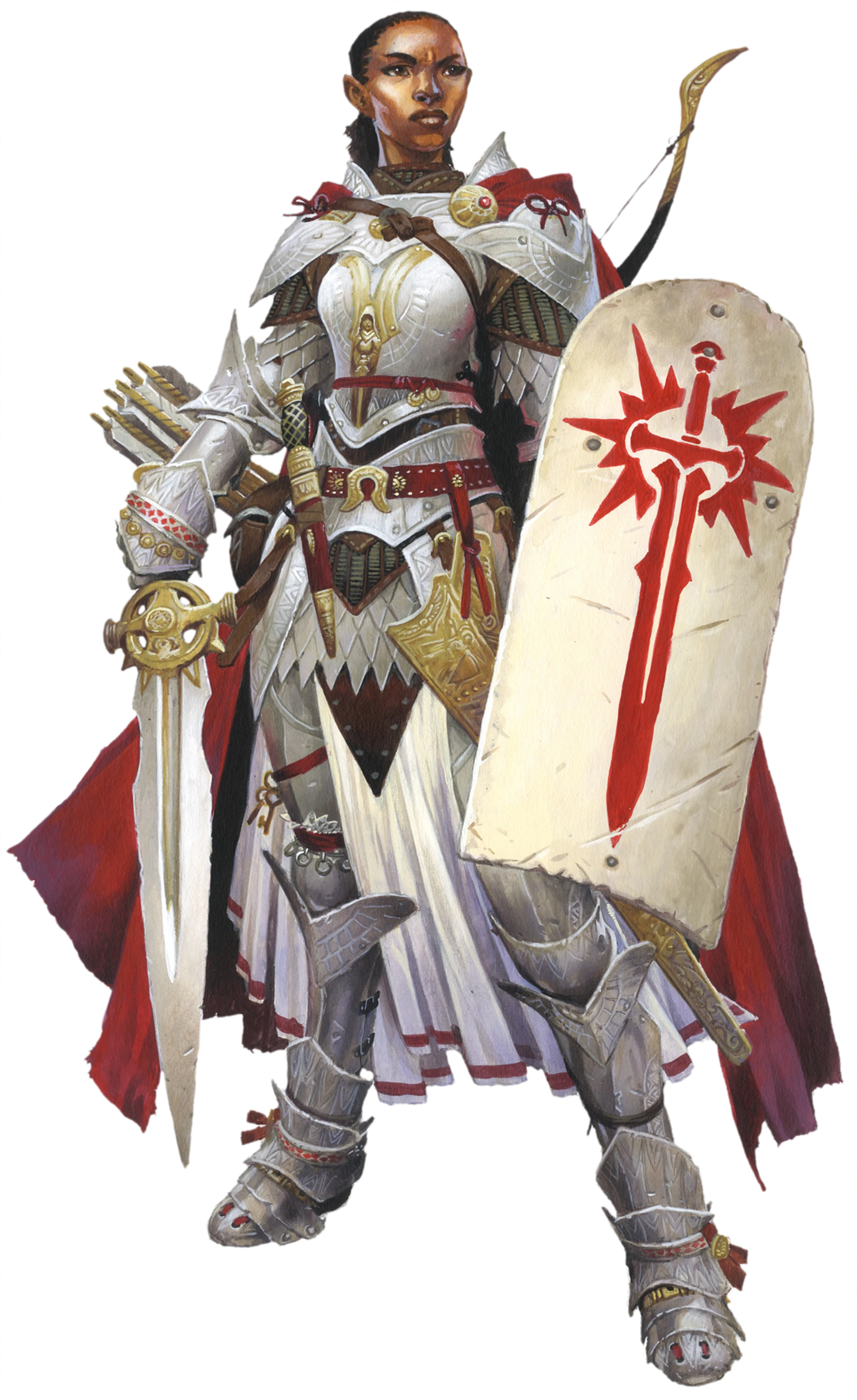 Seelah, iconic human champion of Iomedae