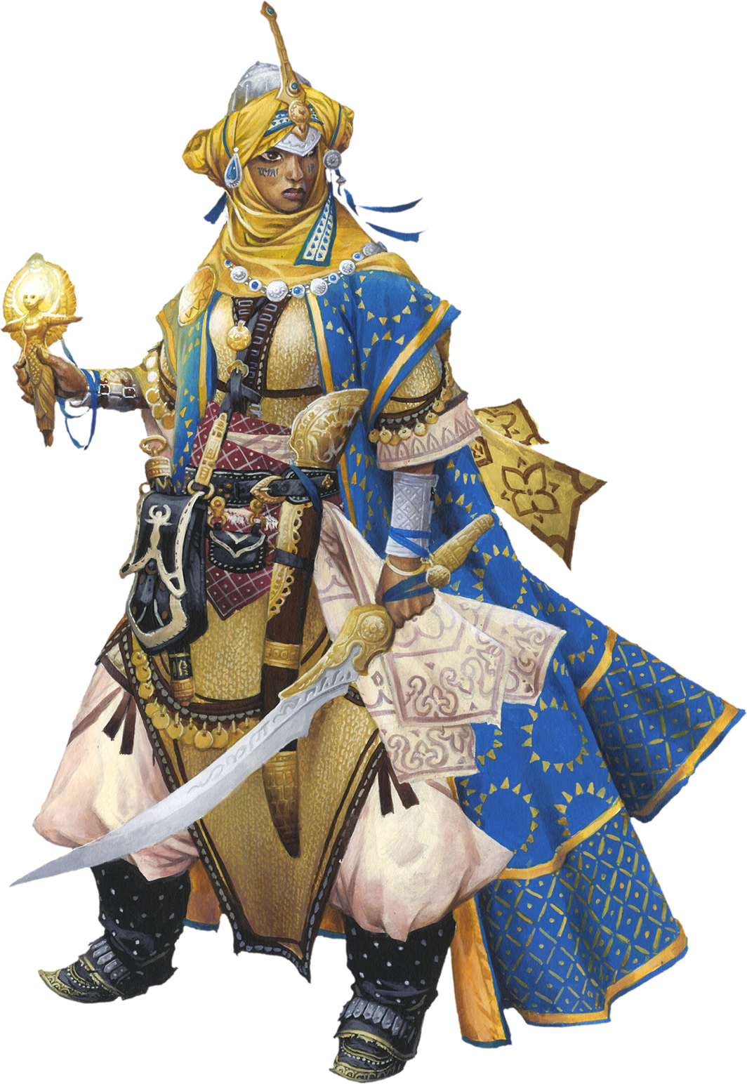 Kyra, iconic human cleric of Sarenrae