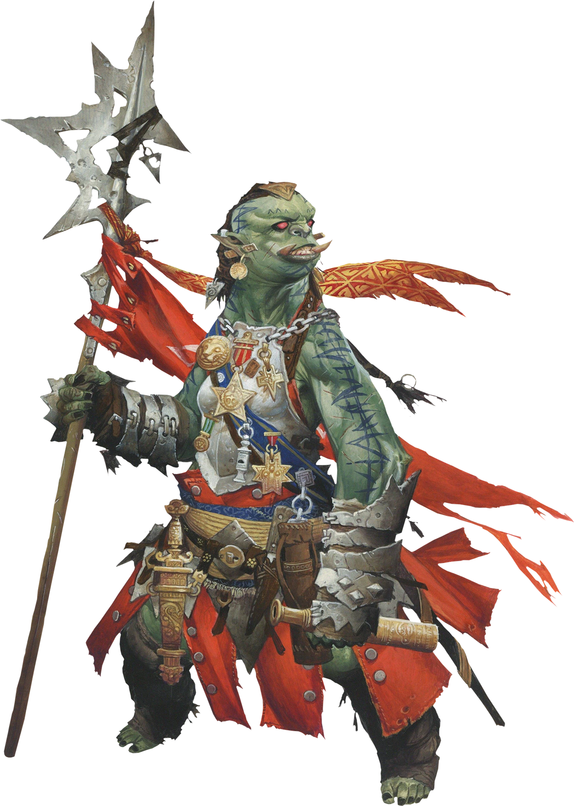 Ulka Oathshriek, the iconic commander