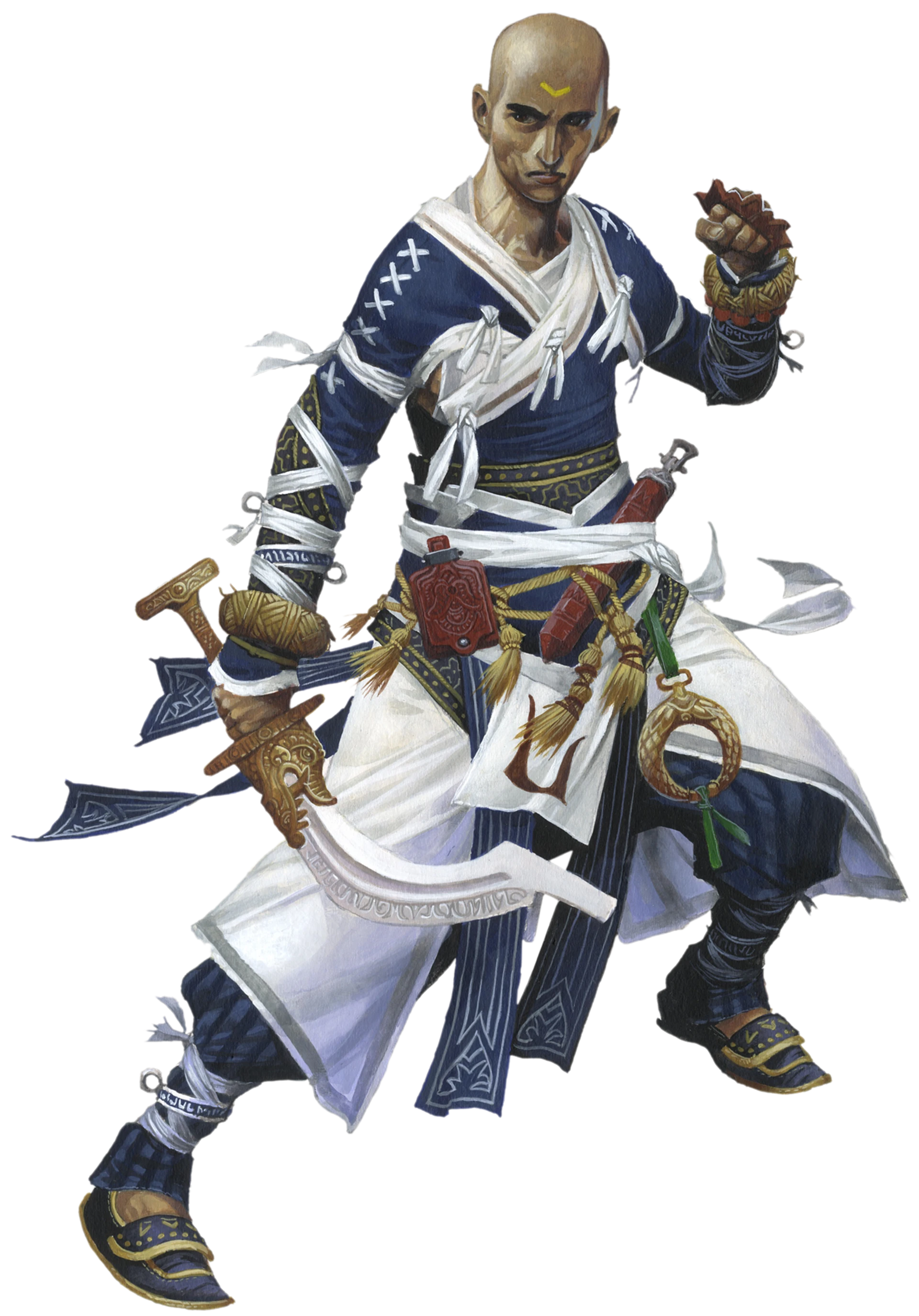 Sajan Gadadvara, iconic Vudrani human monk