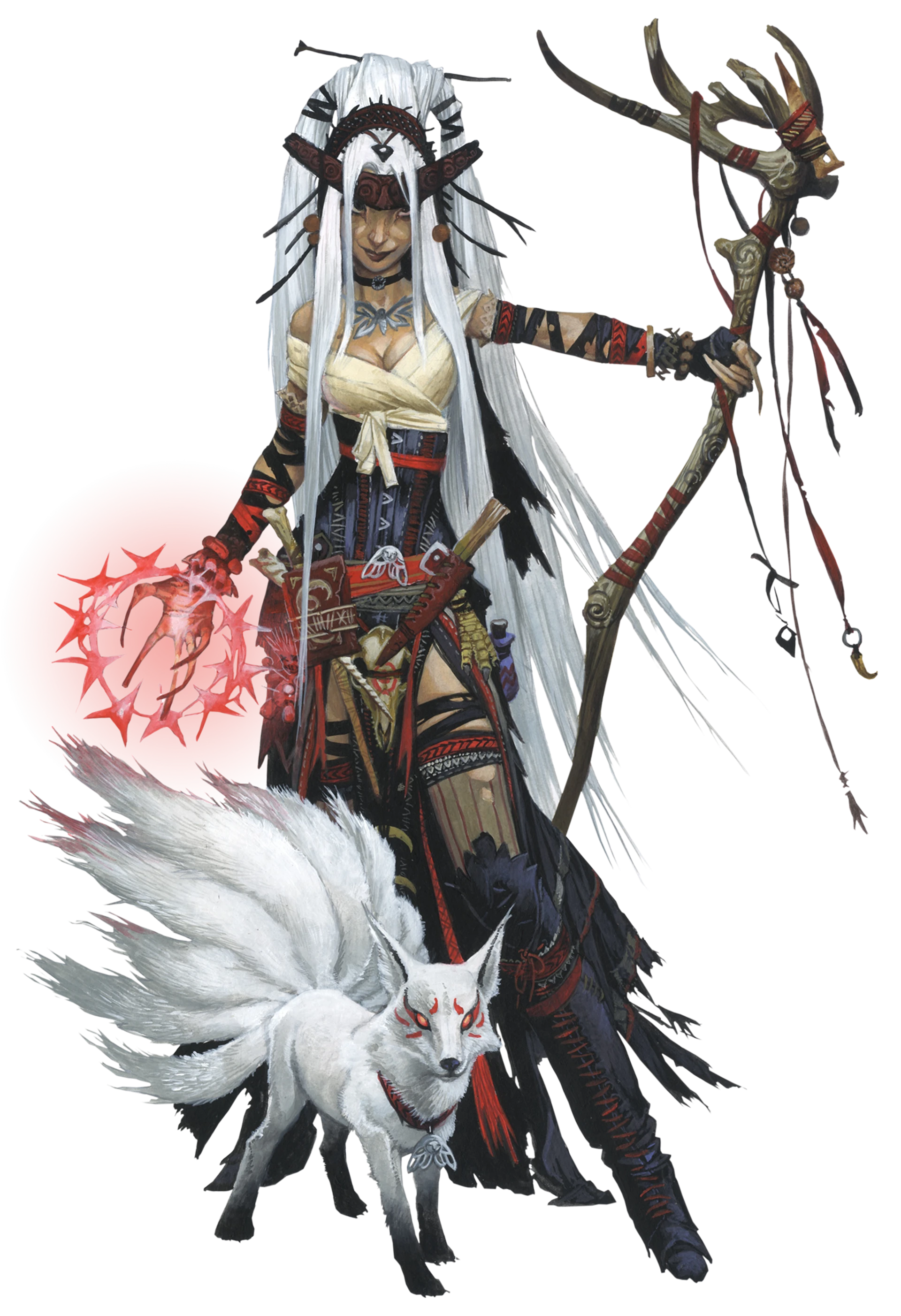 Feiya and her fox familiar Daji